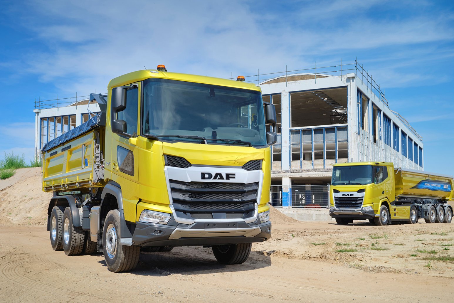 The Future of Applications has started DAF launches full series of New Generation vocational trucks
