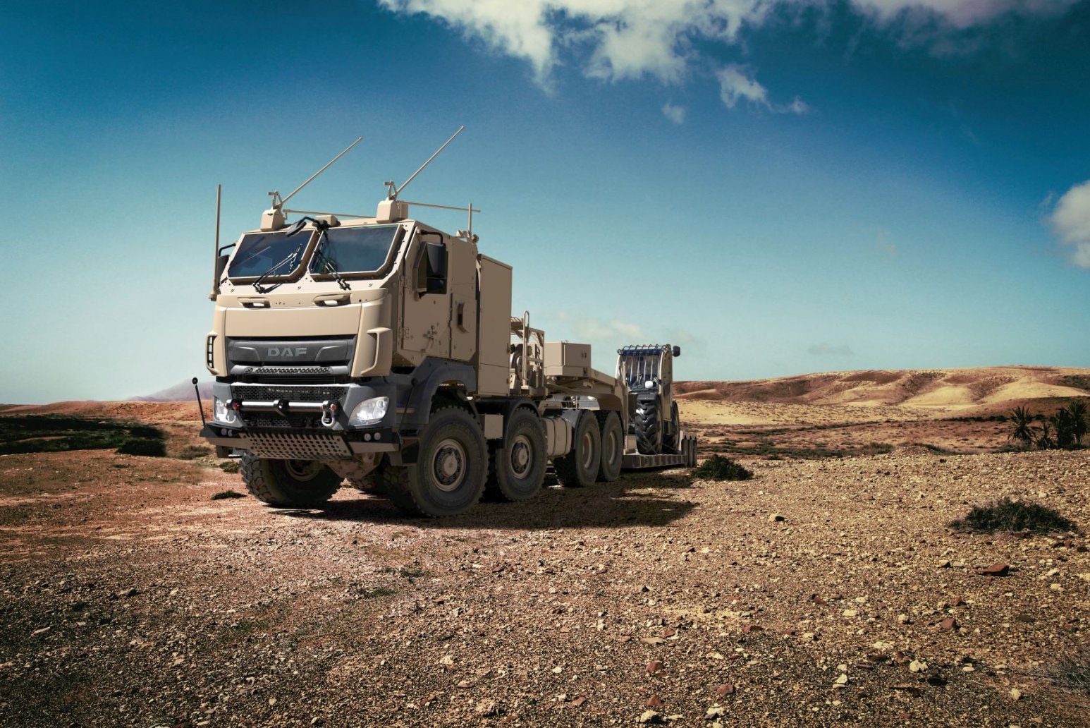 DAF receives new order from Belgian Defence