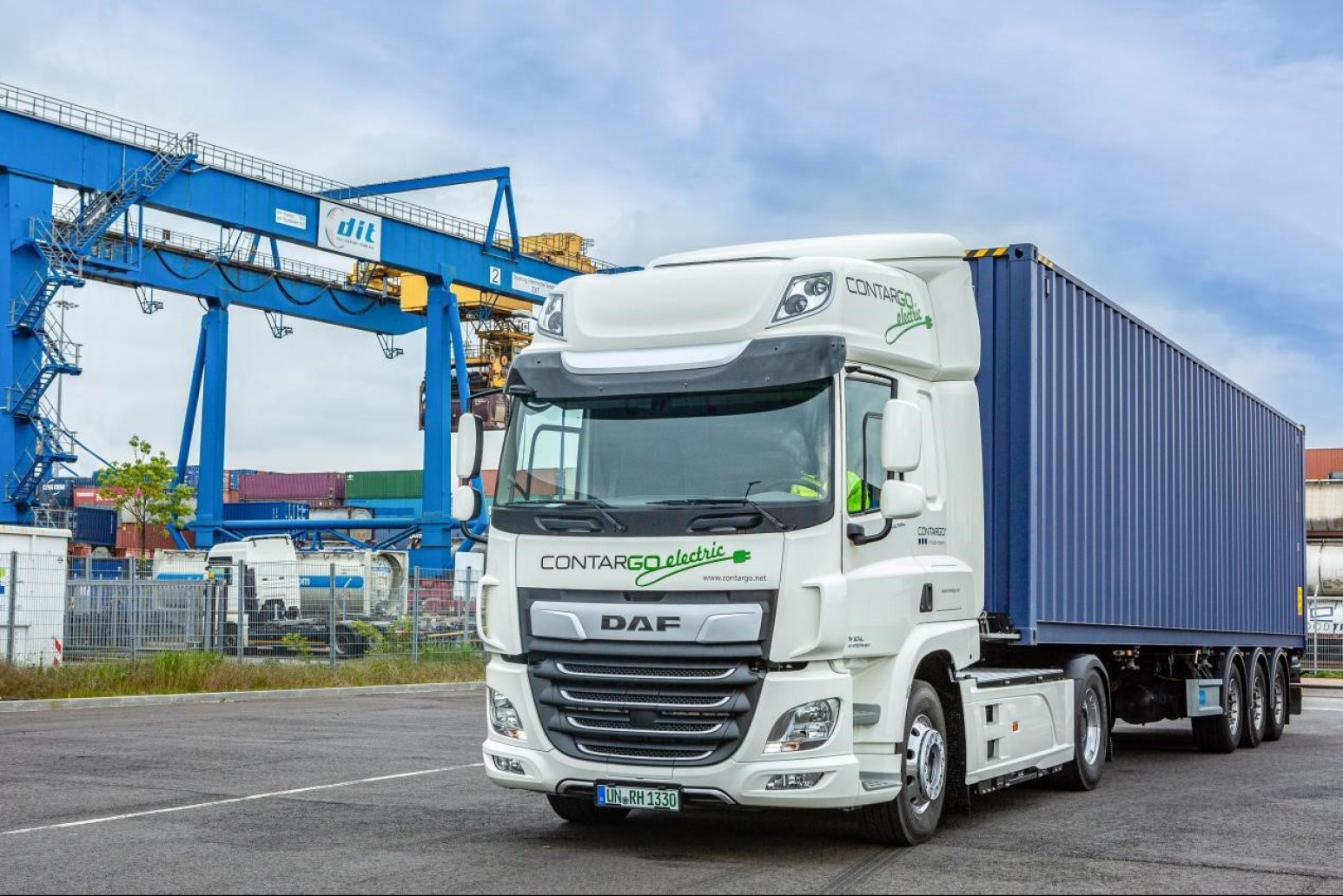 DAF CF Electric drives 150,000 electric kilometres