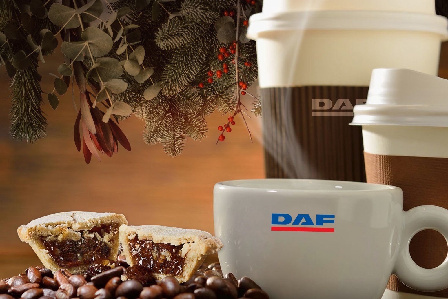 It’s Christmas! DAF Trucks brews up festive cheer for drivers