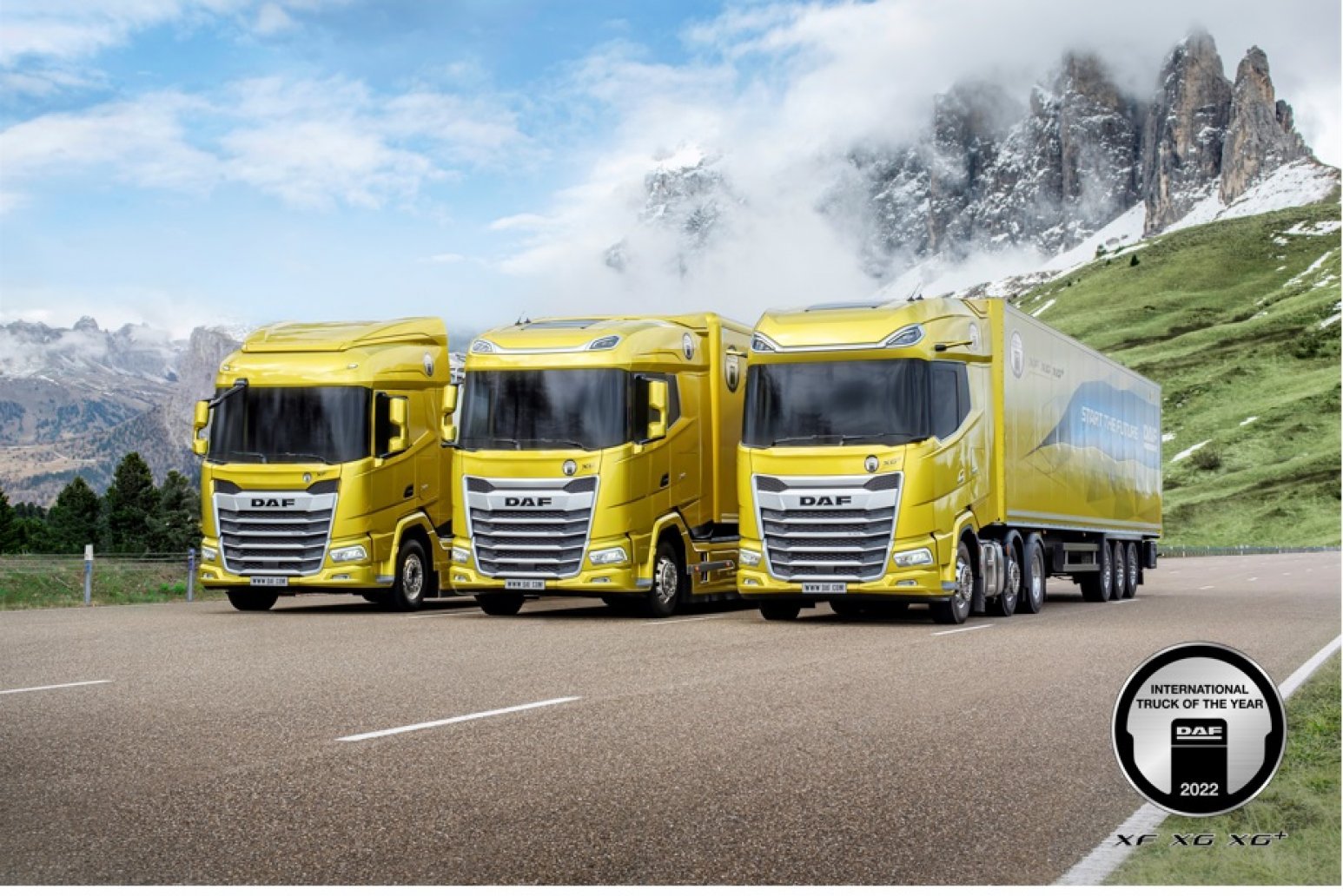 DAF XF, XG and XG⁺ Awarded International Truck of the Year