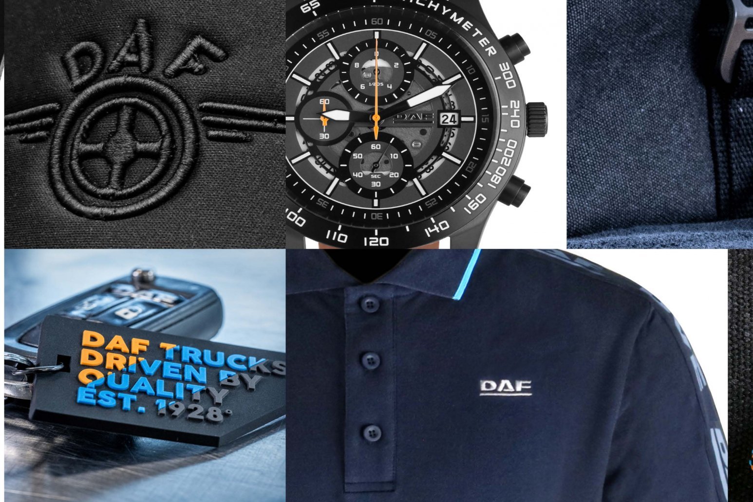 New DAF merchandise collection in new DAF web shop