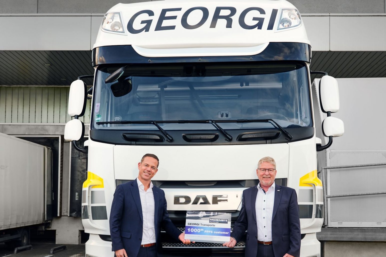 PACCAR Parts Fleet Services welcomes 1,000th customer