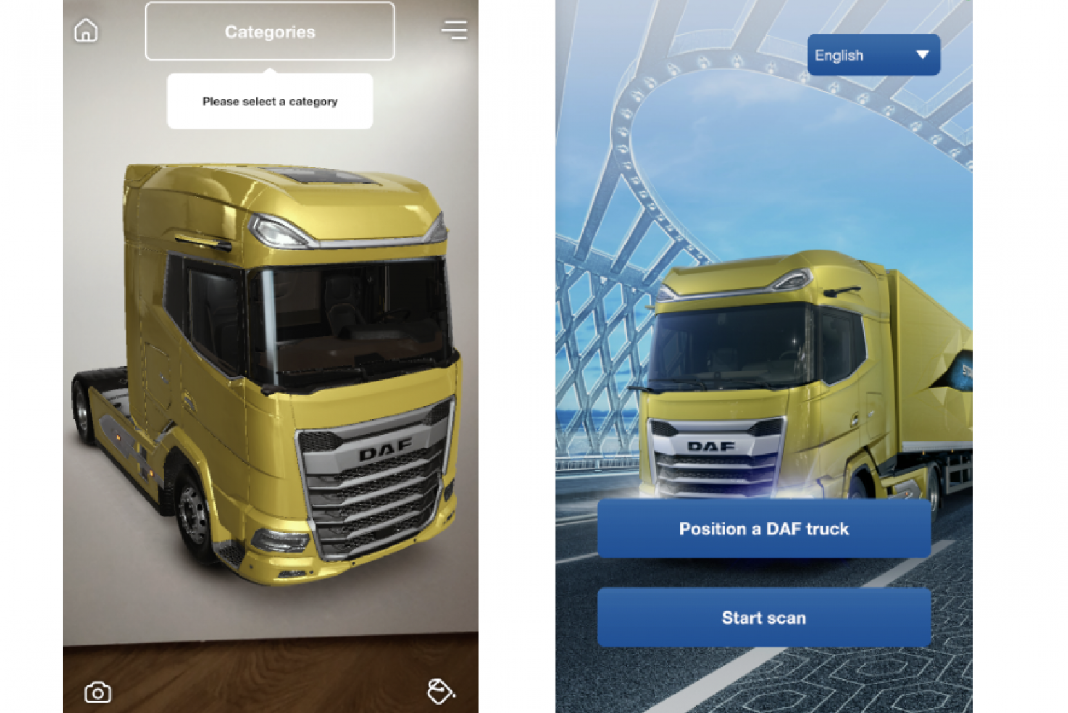 New Generation DAF trucks come alive digitally